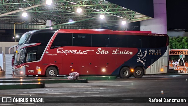 Expresso São Luiz 7790 na cidade de Tangará da Serra, Mato Grosso, Brasil, por Rafael Danzmann. Número da foto: #13009307.