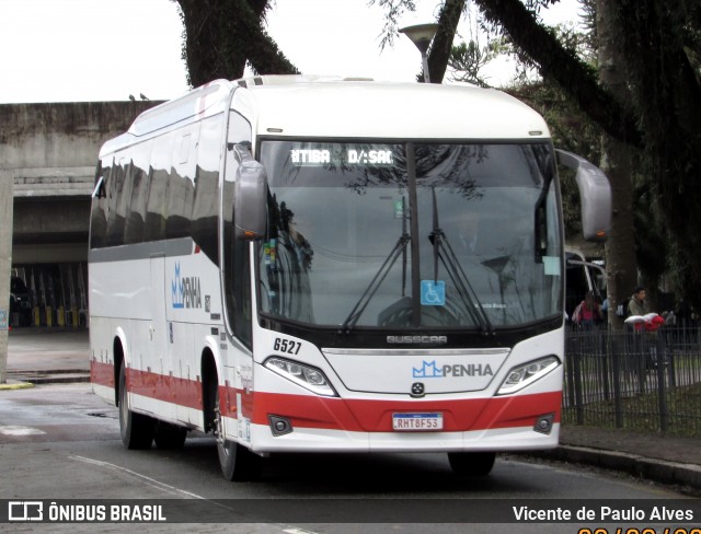 Empresa de Ônibus Nossa Senhora da Penha 6527 na cidade de Curitiba, Paraná, Brasil, por Vicente de Paulo Alves. Número da foto: #13008692.