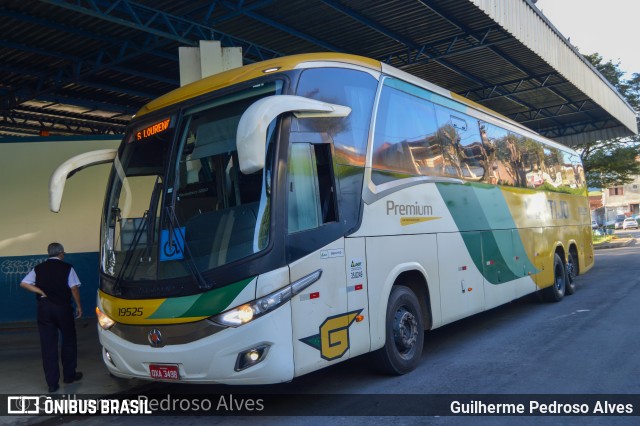 Empresa Gontijo de Transportes 19525 na cidade de Lambari, Minas Gerais, Brasil, por Guilherme Pedroso Alves. Número da foto: #13010593.