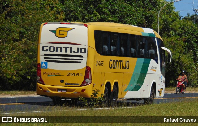 Empresa Gontijo de Transportes 21465 na cidade de Porto Seguro, Bahia, Brasil, por Rafael Chaves. Número da foto: #13010755.