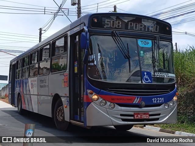 Auto Viação Bragança Metropolitana > Viação Raposo Tavares 12.231 na cidade de Cotia, São Paulo, Brasil, por David Macedo Rocha. Número da foto: #13011223.