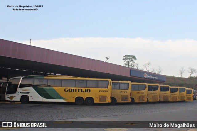 Empresa Gontijo de Transportes 15000 na cidade de João Monlevade, Minas Gerais, Brasil, por Mairo de Magalhães. Número da foto: #13010675.