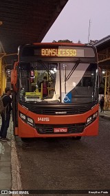 VCG - Viação Campos Gerais 1415 na cidade de Ponta Grossa, Paraná, Brasil, por BrunyBus Prado. Número da foto: #:id.