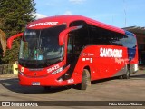 Viação Santa Cruz 38025 na cidade de Três Corações, Minas Gerais, Brasil, por Fábio Mateus Tibúrcio. Número da foto: #13009263.