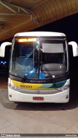 Empresa Gontijo de Transportes 18020 na cidade de Luz, Minas Gerais, Brasil, por Jéssica Dutra. Número da foto: #13011010.