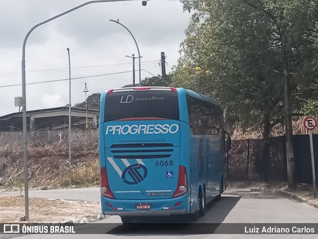 Auto Viação Progresso 6068 na cidade de Recife, Pernambuco, Brasil, por Luiz Adriano Carlos. Número da foto: #13059469.