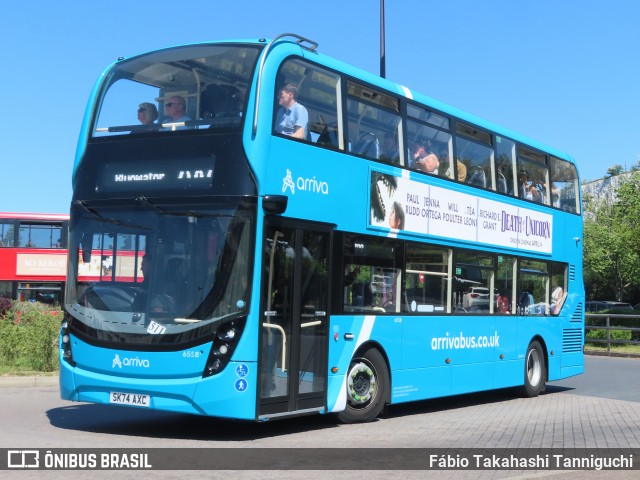 Arriva 6558 na cidade de Dartford, Kent, Inglaterra, por Fábio Takahashi Tanniguchi. Número da foto: #13060978.