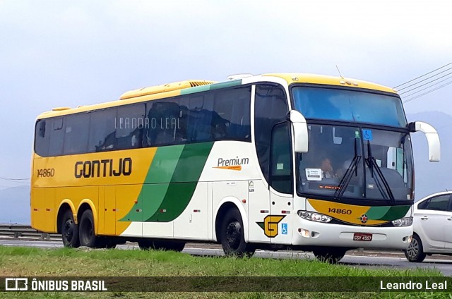 Empresa Gontijo de Transportes 14860 na cidade de Nova Iguaçu, Rio de Janeiro, Brasil, por Leandro Leal. Número da foto: #13059136.