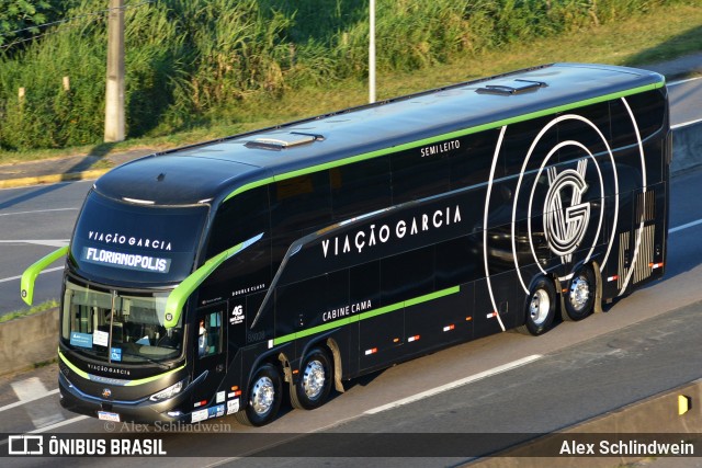 Viação Garcia 86028 na cidade de Barra Velha, Santa Catarina, Brasil, por Alex Schlindwein. Número da foto: #13061983.