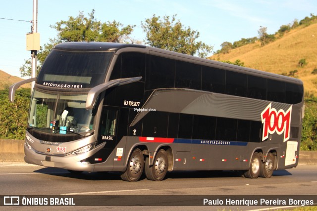 Auto Viação 1001 RJ 108.877 na cidade de Seropédica, Rio de Janeiro, Brasil, por Paulo Henrique Pereira Borges. Número da foto: #13061824.