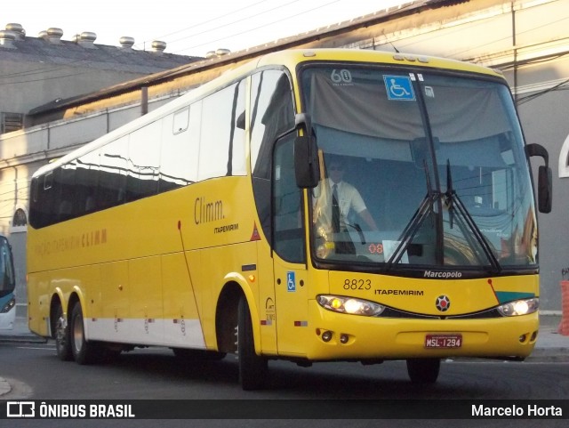 Viação Itapemirim 8823 na cidade de Rio de Janeiro, Rio de Janeiro, Brasil, por Marcelo Horta. Número da foto: #13059988.