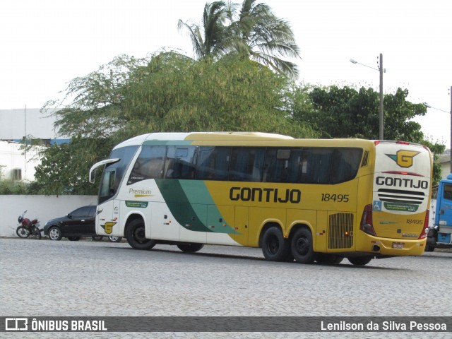 Empresa Gontijo de Transportes 18495 na cidade de Caruaru, Pernambuco, Brasil, por Lenilson da Silva Pessoa. Número da foto: #13060832.