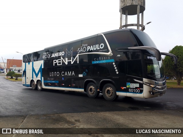 Empresa de Ônibus Nossa Senhora da Penha 60100 na cidade de Lages, Santa Catarina, Brasil, por LUCAS NASCIMENTO. Número da foto: #13061849.