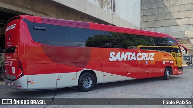 Viação Santa Cruz 34824 na cidade de Campinas, São Paulo, Brasil, por Fábio Paixão. Número da foto: #13059544.