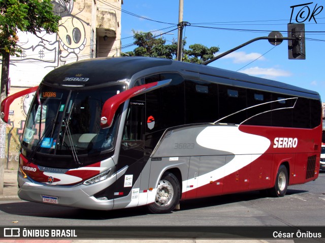 Viação Serro 36823 na cidade de Belo Horizonte, Minas Gerais, Brasil, por César Ônibus. Número da foto: #13061759.