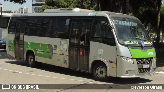 Transcooper > Norte Buss 1 6104 na cidade de São Paulo, São Paulo, Brasil, por Cleverson Giraldi. Número da foto: #13061006.