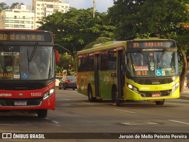 Expresso Miramar 2.3.036 na cidade de Niterói, Rio de Janeiro, Brasil, por Jerson de Mello Peixoto Pereira. Número da foto: #13060152.