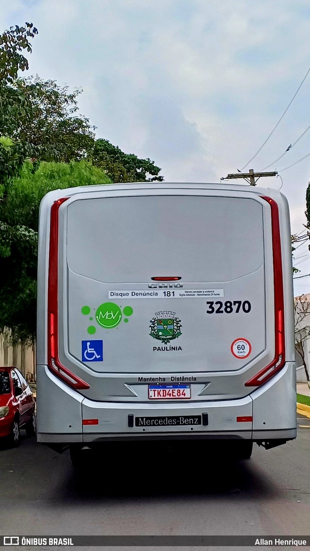 Rápido Sumaré MOV Paulínia 32870 na cidade de Paulínia, São Paulo, Brasil, por Allan Henrique. Número da foto: #13060558.