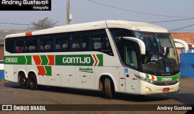 Empresa Gontijo de Transportes 21660 na cidade de Porto Velho, Rondônia, Brasil, por Andrey Gustavo. Número da foto: #13059502.