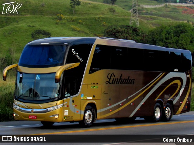 Linhatur Turismo e Fretamento 8000 na cidade de Belo Horizonte, Minas Gerais, Brasil, por César Ônibus. Número da foto: #13061804.