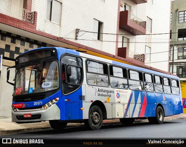 Auto Viação Urubupungá 20.071 na cidade de São Paulo, São Paulo, Brasil, por Valnei Conceição. Número da foto: #13059741.