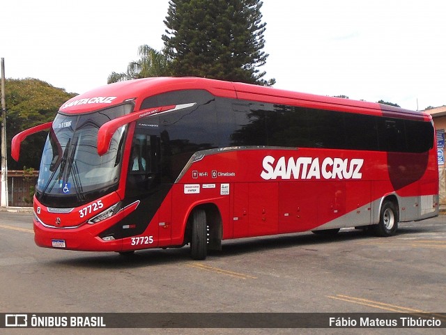 Viação Santa Cruz 37725 na cidade de Três Corações, Minas Gerais, Brasil, por Fábio Mateus Tibúrcio. Número da foto: #13059255.