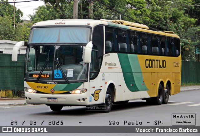 Empresa Gontijo de Transportes 17230 na cidade de São Paulo, São Paulo, Brasil, por Moaccir  Francisco Barboza. Número da foto: #13060433.