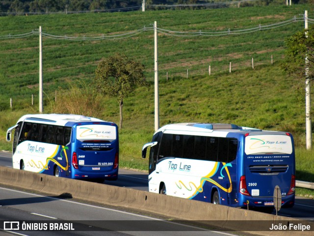 Top Line Turismo RJ 659.002 na cidade de Canas, São Paulo, Brasil, por João Felipe. Número da foto: #13060592.