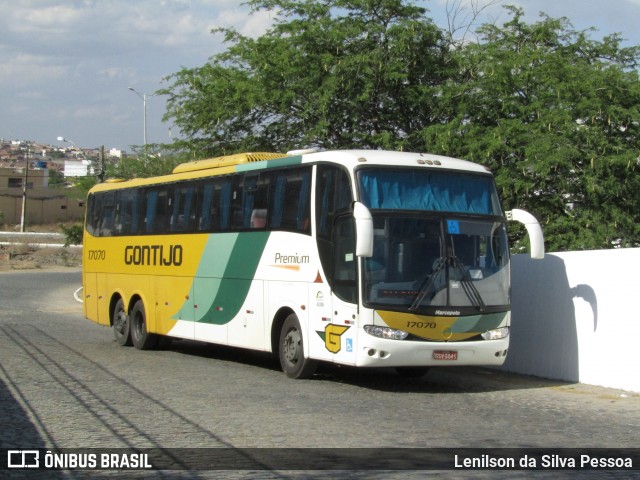 Empresa Gontijo de Transportes 17070 na cidade de Caruaru, Pernambuco, Brasil, por Lenilson da Silva Pessoa. Número da foto: #13060871.