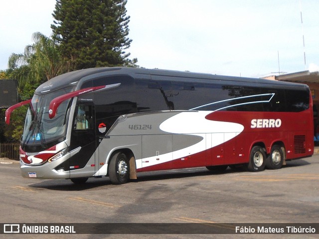 Viação Serro 46124 na cidade de Três Corações, Minas Gerais, Brasil, por Fábio Mateus Tibúrcio. Número da foto: #13061275.
