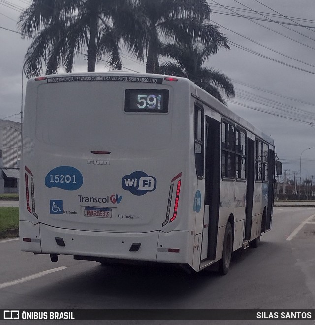Viação Serrana 15201 na cidade de Serra, Espírito Santo, Brasil, por SILAS SANTOS. Número da foto: #13059638.