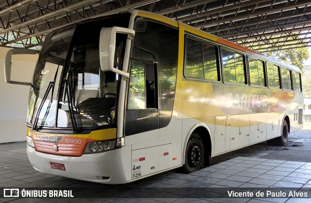 Saritur - Santa Rita Transporte Urbano e Rodoviário 10900 na cidade de Cláudio, Minas Gerais, Brasil, por Vicente de Paulo Alves. Número da foto: #13060539.