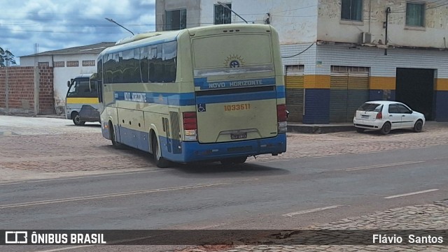 Viação Novo Horizonte 1033511 na cidade de Barra da Estiva, Bahia, Brasil, por Flávio  Santos. Número da foto: #13060517.