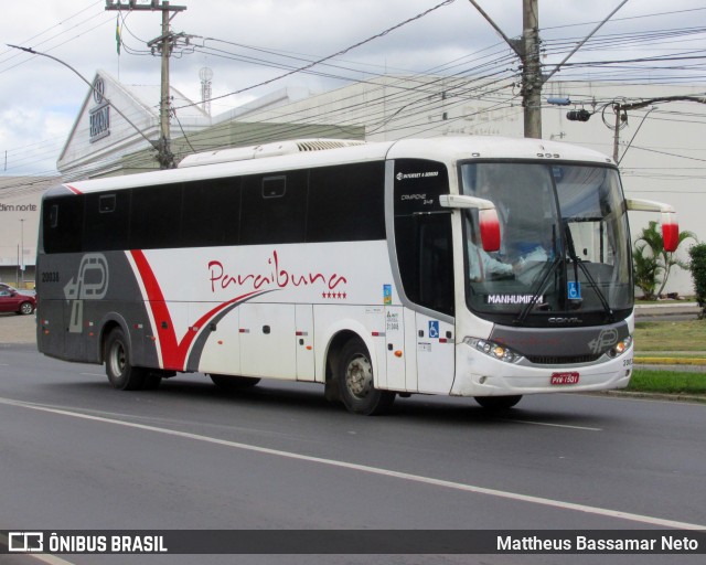 Paraibuna Transportes 20038 na cidade de Juiz de Fora, Minas Gerais, Brasil, por Mattheus Bassamar Neto. Número da foto: #13060318.