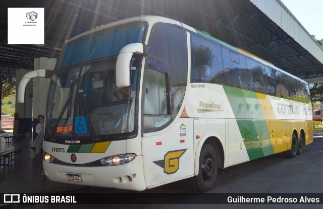 Empresa Gontijo de Transportes 17055 na cidade de Lambari, Minas Gerais, Brasil, por Guilherme Pedroso Alves. Número da foto: #13060852.