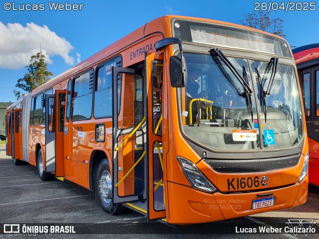 Viação Tamandaré KI606 na cidade de Curitiba, Paraná, Brasil, por Lucas Weber Calizario. Número da foto: #13062430.
