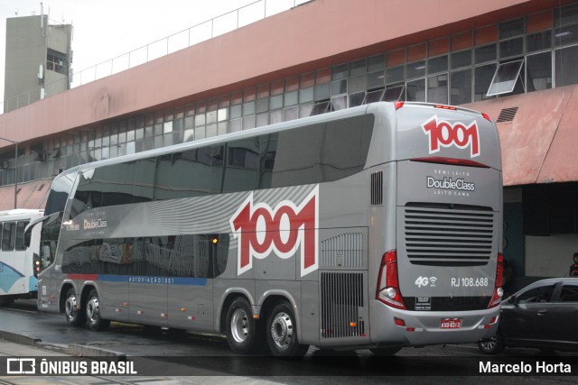 Auto Viação 1001 RJ 108.688 na cidade de Rio de Janeiro, Rio de Janeiro, Brasil, por Marcelo Horta. Número da foto: #13063367.