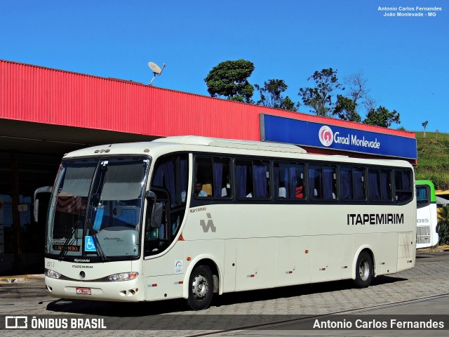 Viação Itapemirim 8213 na cidade de João Monlevade, Minas Gerais, Brasil, por Antonio Carlos Fernandes. Número da foto: #13063201.