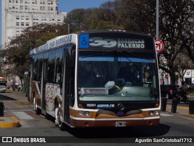 Transportes Santa Fe 96 na cidade de Ciudad Autónoma de Buenos Aires, Argentina, por Agustin SanCristobal1712. Número da foto: #13063582.