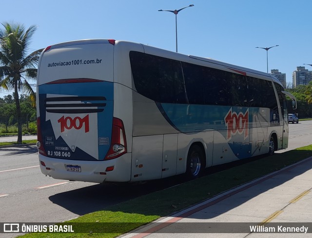 Auto Viação 1001 RJ 108.060 na cidade de Vitória, Espírito Santo, Brasil, por William Kennedy. Número da foto: #13063973.