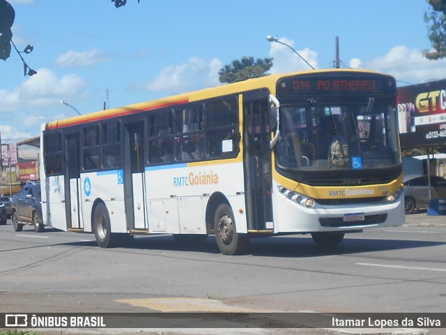 HP Transportes Coletivos 20484 na cidade de Goiânia, Goiás, Brasil, por Itamar Lopes da Silva. Número da foto: #13063680.