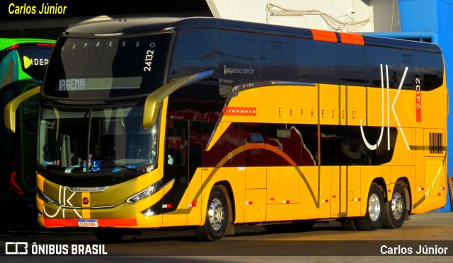 Expresso JK 24132 na cidade de Goiânia, Goiás, Brasil, por Carlos Júnior. Número da foto: #13064950.