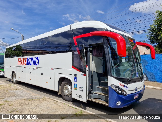 Trans Monici 14100 na cidade de Taguatinga, Distrito Federal, Brasil, por Isaac Araújo de Souza. Número da foto: #13063472.
