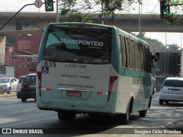 Transponteio Transportes e Serviços 835 na cidade de Belo Horizonte, Minas Gerais, Brasil, por Douglas Célio Brandao. Número da foto: #13064351.