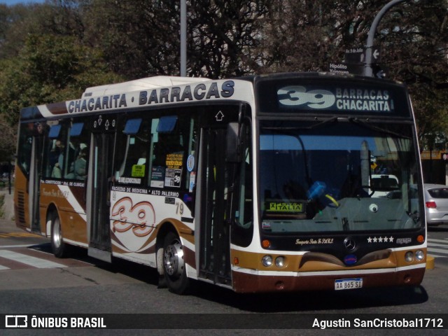 Transportes Santa Fe 79 na cidade de Ciudad Autónoma de Buenos Aires, Argentina, por Agustin SanCristobal1712. Número da foto: #13063571.