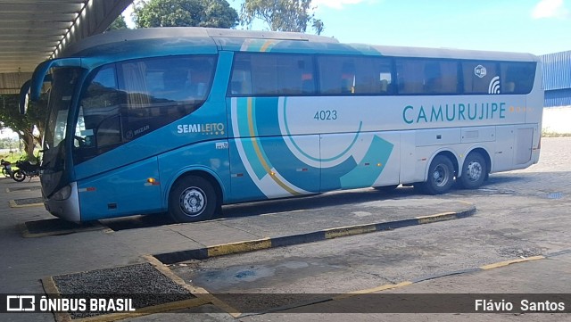 Auto Viação Camurujipe 4023 na cidade de Cruz das Almas, Bahia, Brasil, por Flávio  Santos. Número da foto: #13062752.