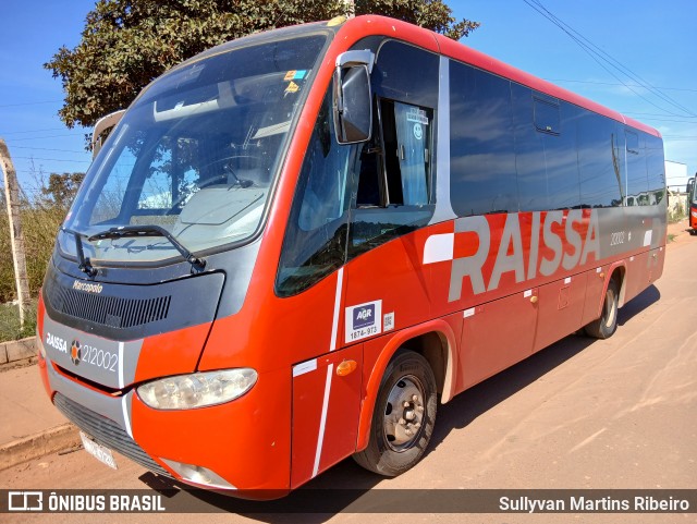 Viação Raíssa 212002 na cidade de Anápolis, Goiás, Brasil, por Sullyvan Martins Ribeiro. Número da foto: #13063119.