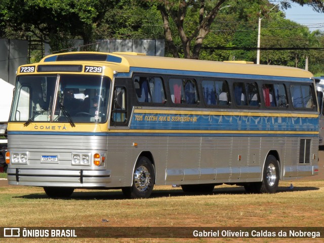 Ônibus Particulares 7239 na cidade de Artur Nogueira, São Paulo, Brasil, por Gabriel Oliveira Caldas da Nobrega. Número da foto: #13064538.