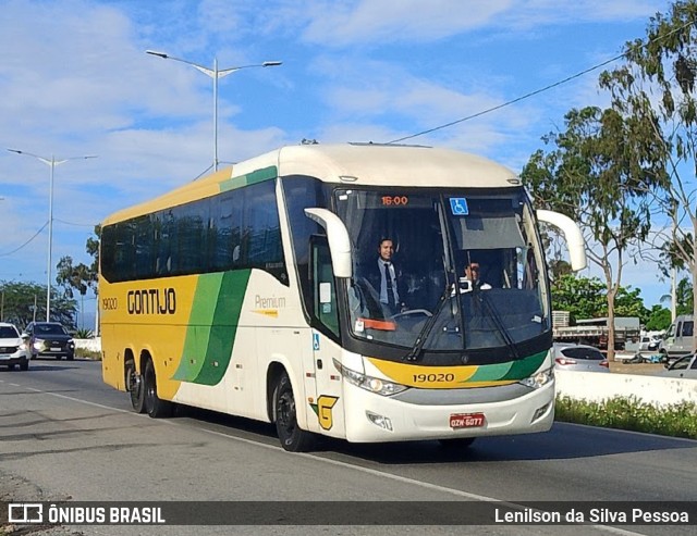 Empresa Gontijo de Transportes 19020 na cidade de Caruaru, Pernambuco, Brasil, por Lenilson da Silva Pessoa. Número da foto: #13063244.