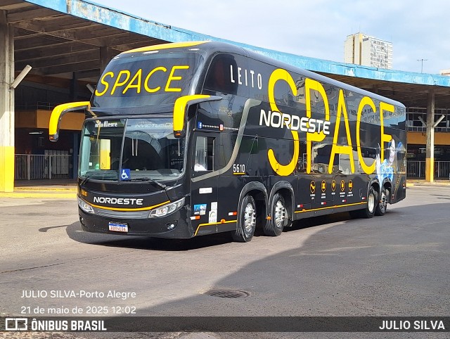 Expresso Nordeste 5610 na cidade de Porto Alegre, Rio Grande do Sul, Brasil, por JULIO SILVA. Número da foto: #13063624.